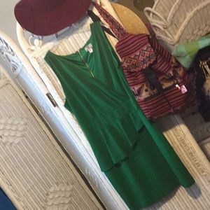 Worthington green dress